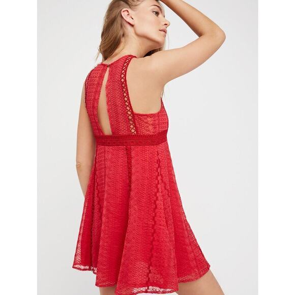 Free People Wherever You Go Sleeveless Mini Dress size 4 - Picture 2 of 6